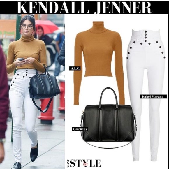 Isabel Marant Stretchy White High Waisted Napos Skinny Jeans Pants Size 38 - Picture 16 of 16